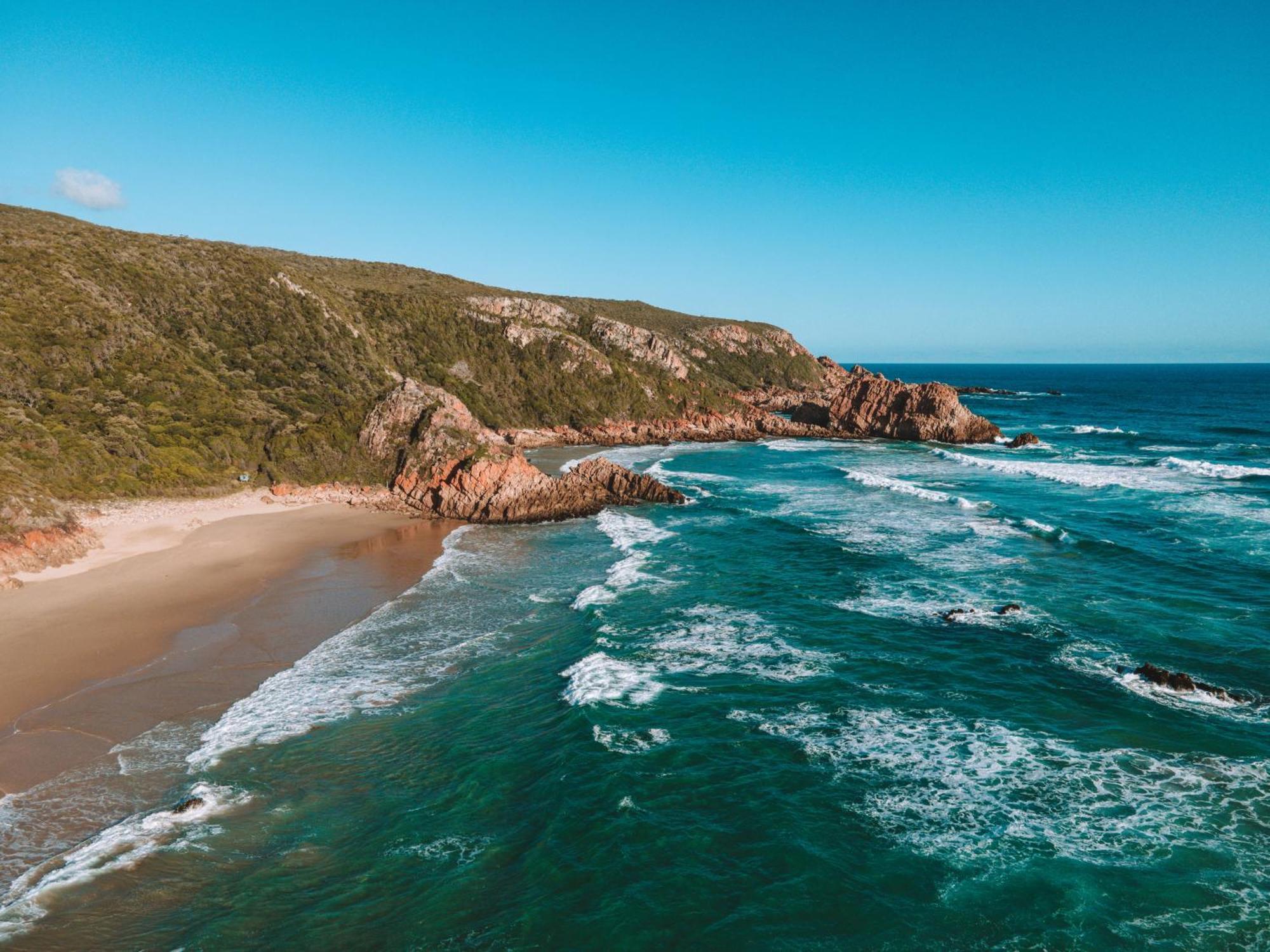 Pezula Nature Retreat Knysna Luaran gambar The bay